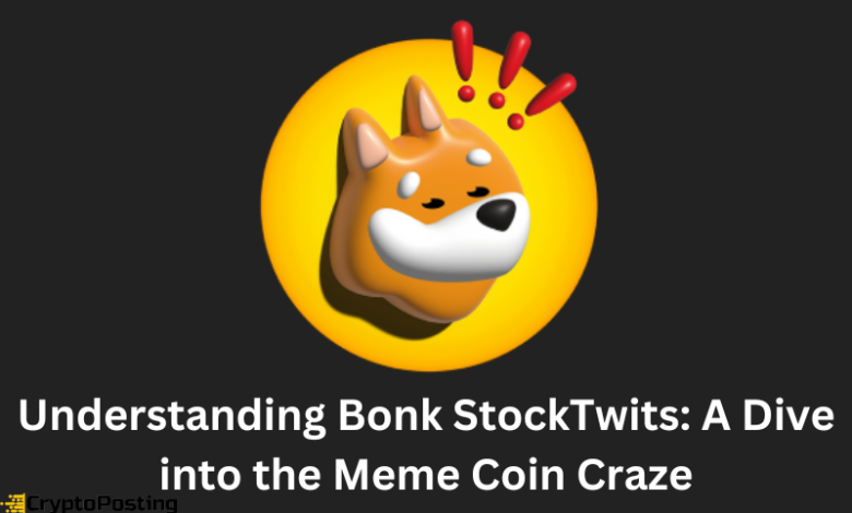 Bonk StockTwits